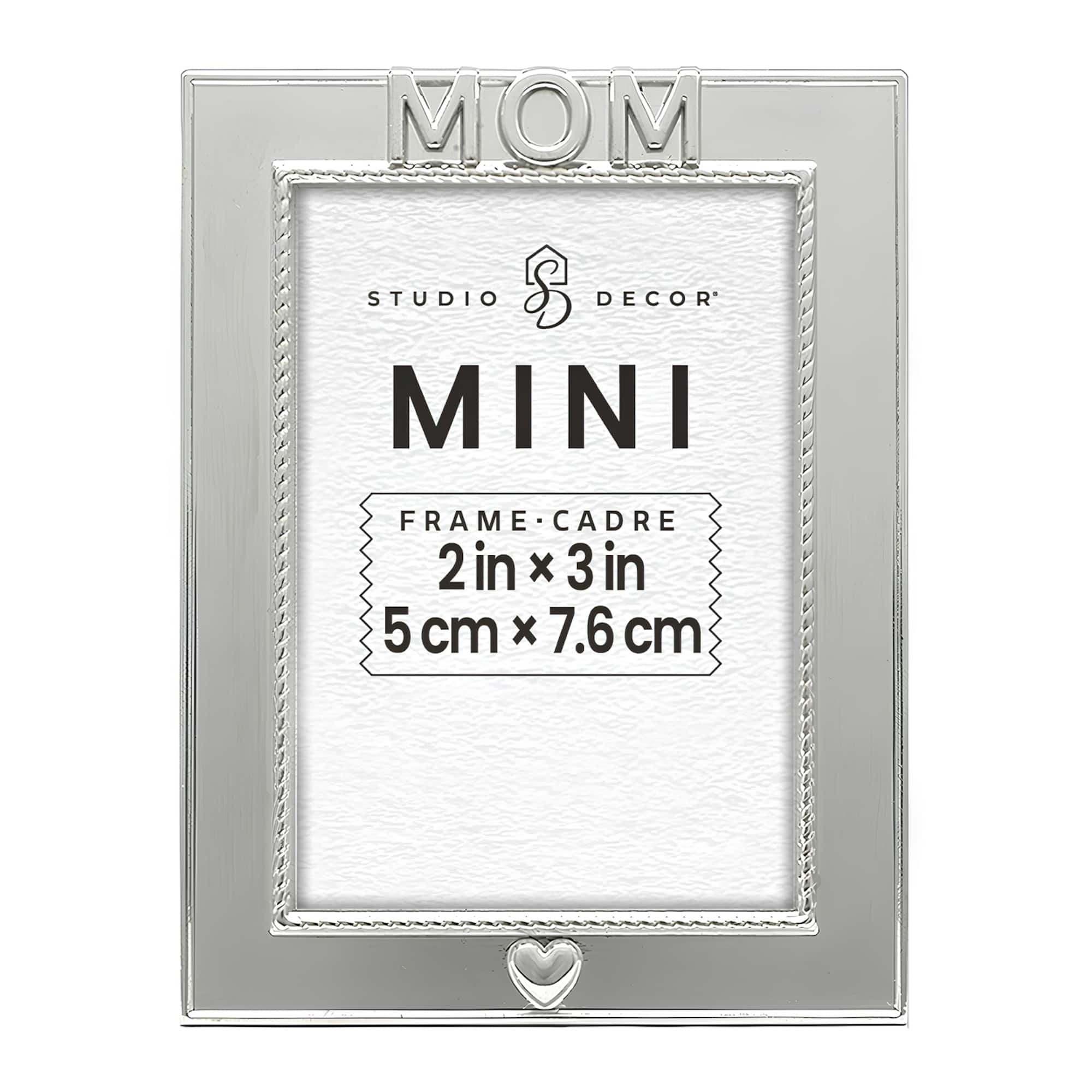 Mini Silver Mom Frame by Studio Décor®